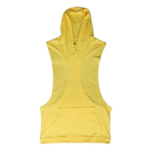 Loose Fitness Vest Hooded SP