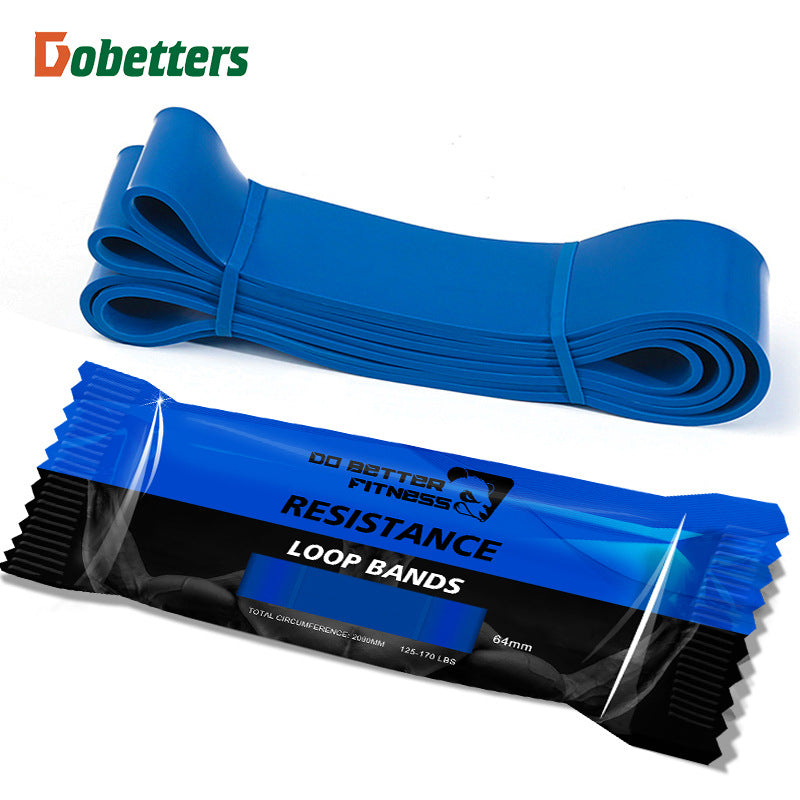 Fitness Elastic Ring Wide Skin Ring Squat Thick Ring Pull-up Training Tension Ring Weight-bearing Resistance Band RB