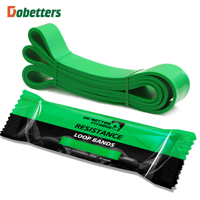 Fitness Elastic Ring Wide Skin Ring Squat Thick Ring Pull-up Training Tension Ring Weight-bearing Resistance Band RB