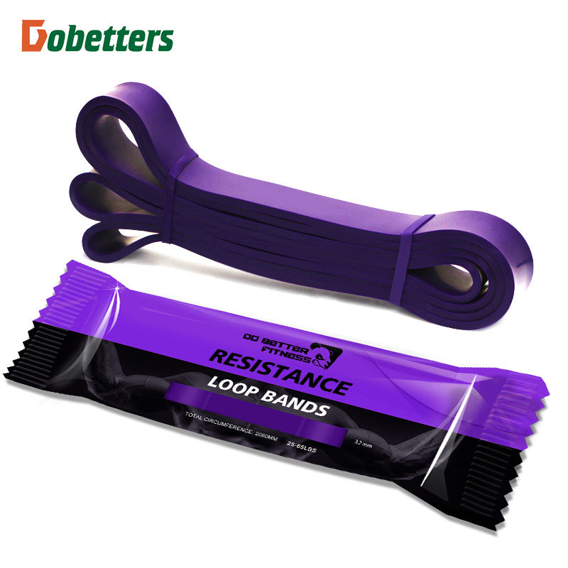 Fitness Elastic Ring Wide Skin Ring Squat Thick Ring Pull-up Training Tension Ring Weight-bearing Resistance Band RB