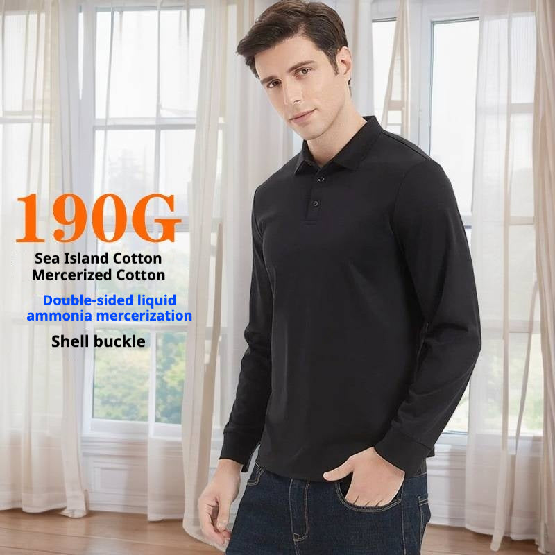 190G Polo Shirt Long-sleeved