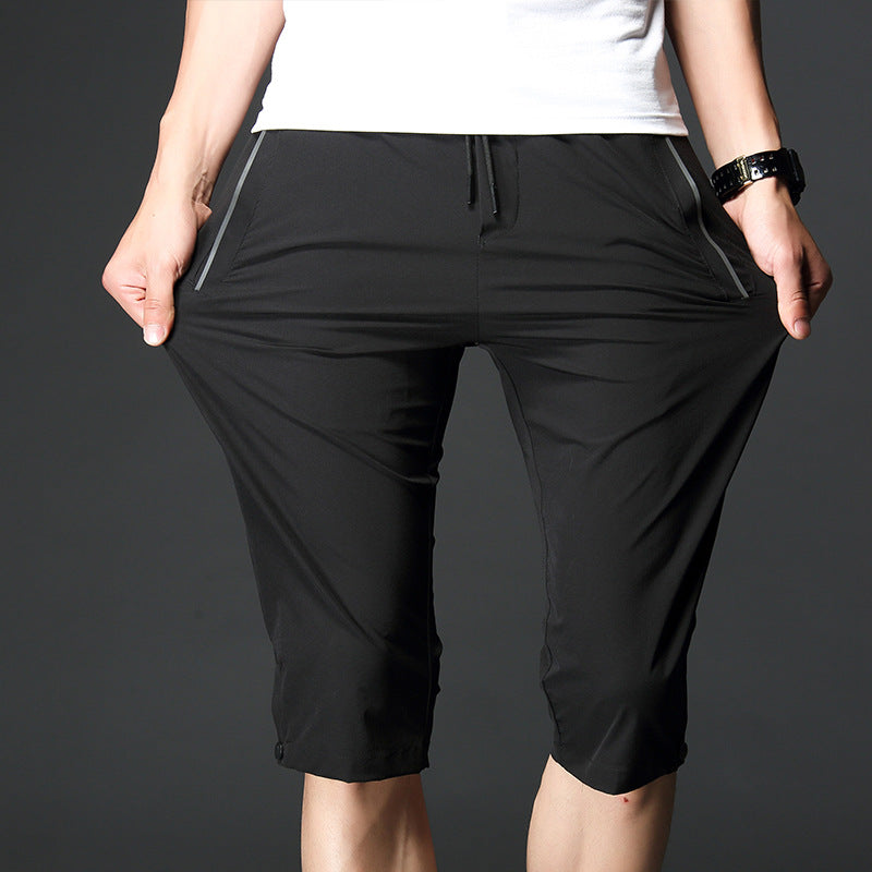 Cropped Shorts Men Summer Slim Fit MSP