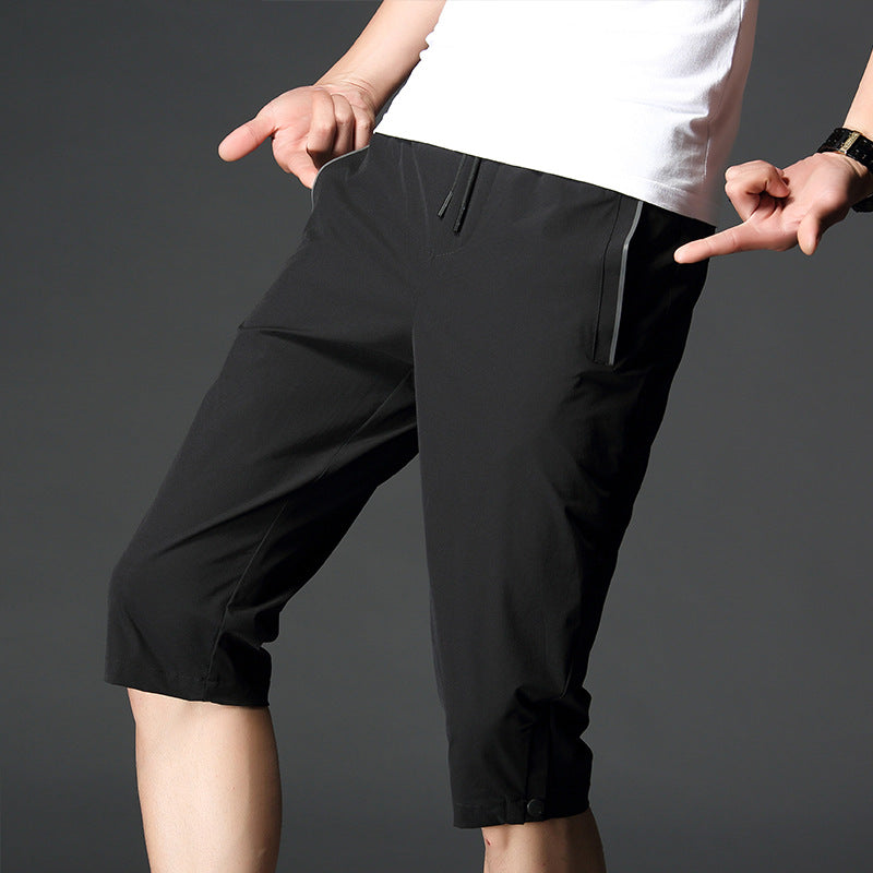Cropped Shorts Men Summer Slim Fit MSP
