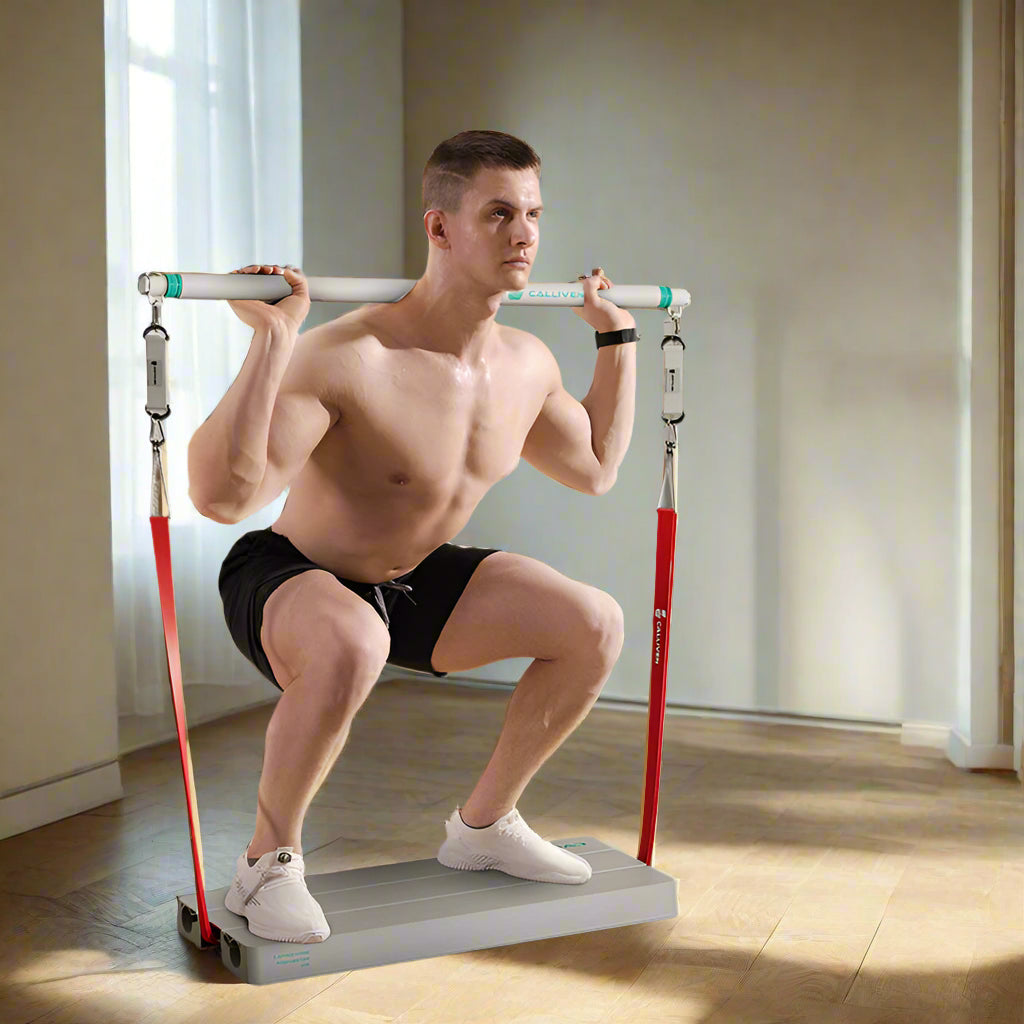 Elastic Band Fitness Resistance Band Strength Station Training Home Tension Rope Elastic Rope Muscle RB