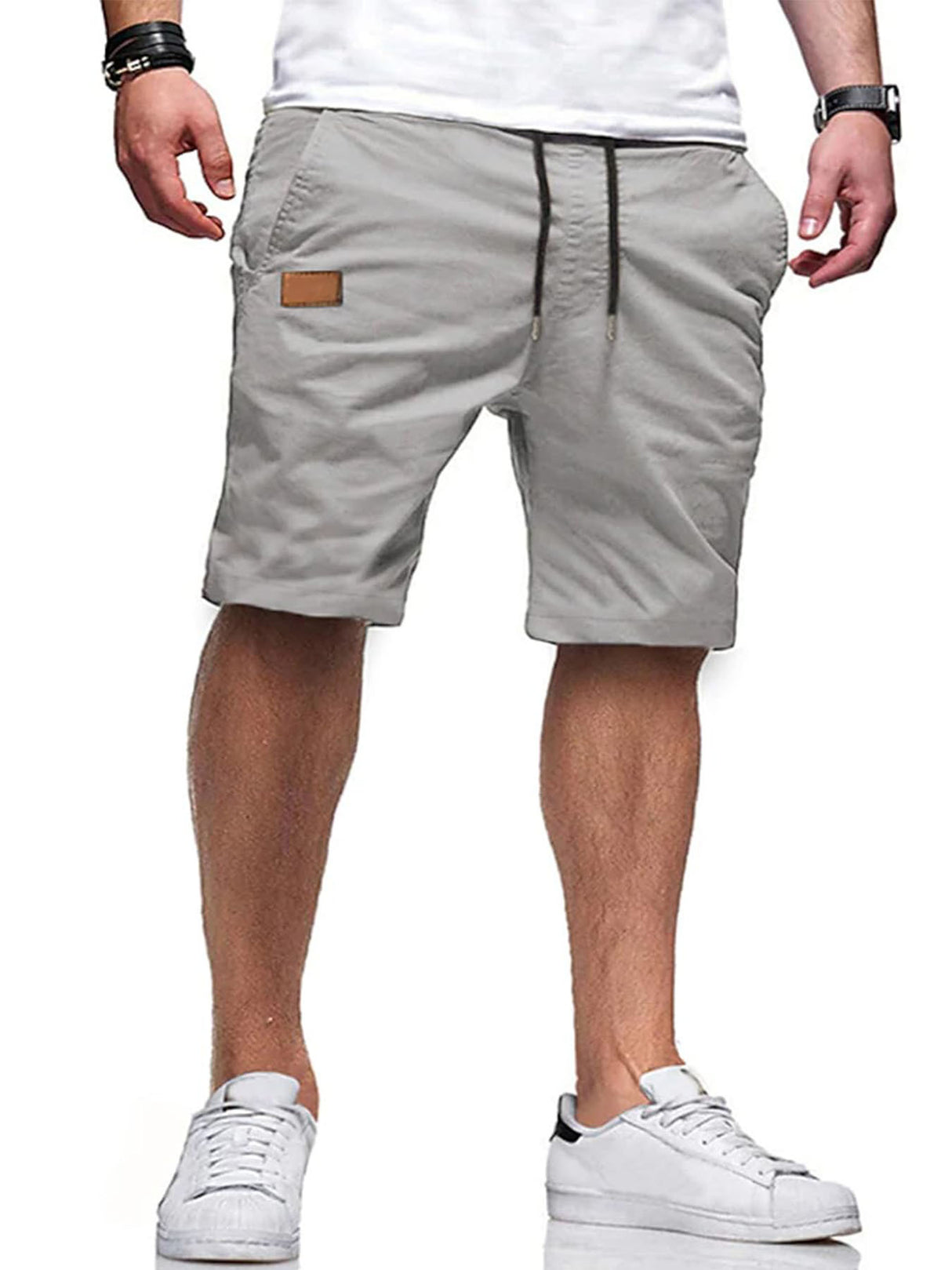 Leather Straight Youth Shorts SP