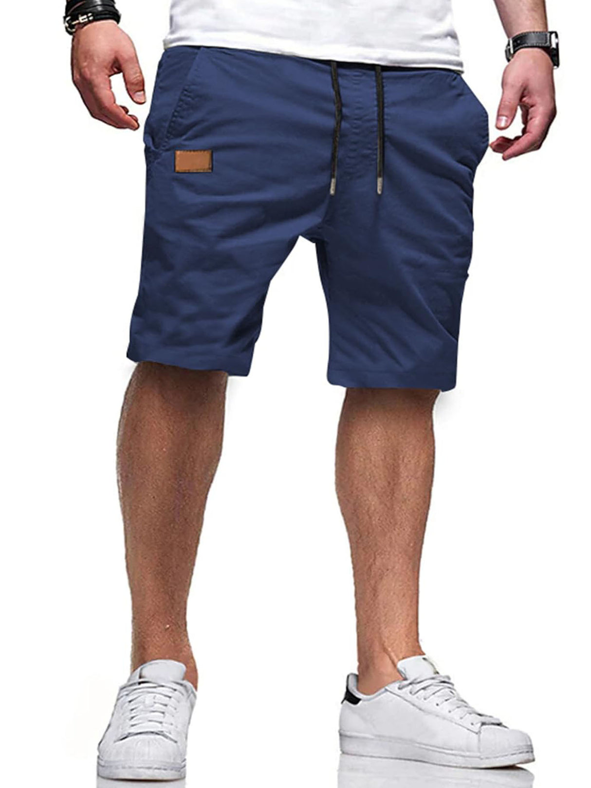 Leather Straight Youth Shorts SP