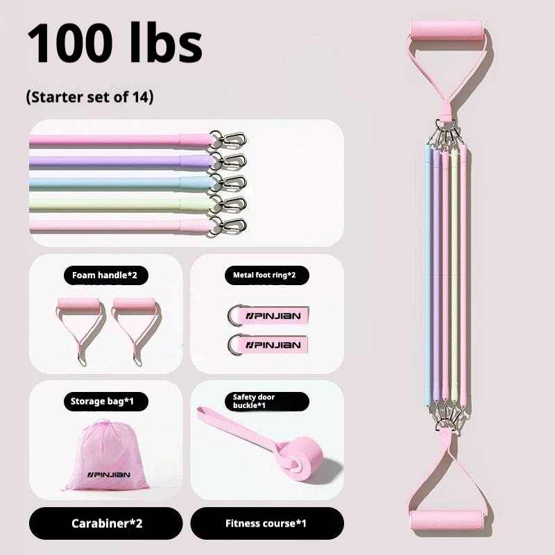 Body Shaping Multifunctional Tension Elastic Belt Tension Fitness Training Home RB