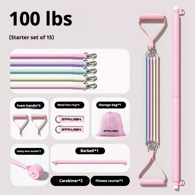 Body Shaping Multifunctional Tension Elastic Belt Tension Fitness Training Home RB