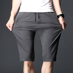 شورت قصير رجالي صيفي بقصّة Slim Fit MSP