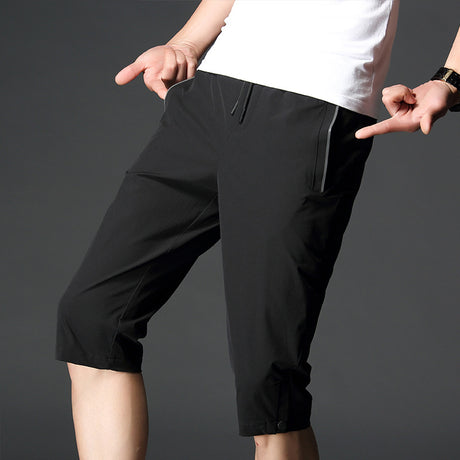 شورت قصير رجالي صيفي بقصّة Slim Fit MSP