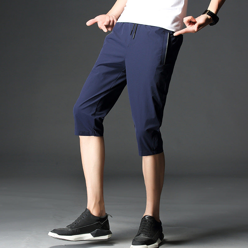 شورت قصير رجالي صيفي بقصّة Slim Fit MSP