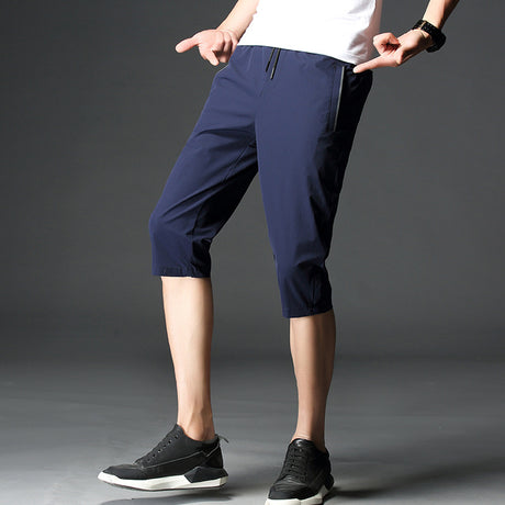 شورت قصير رجالي صيفي بقصّة Slim Fit MSP