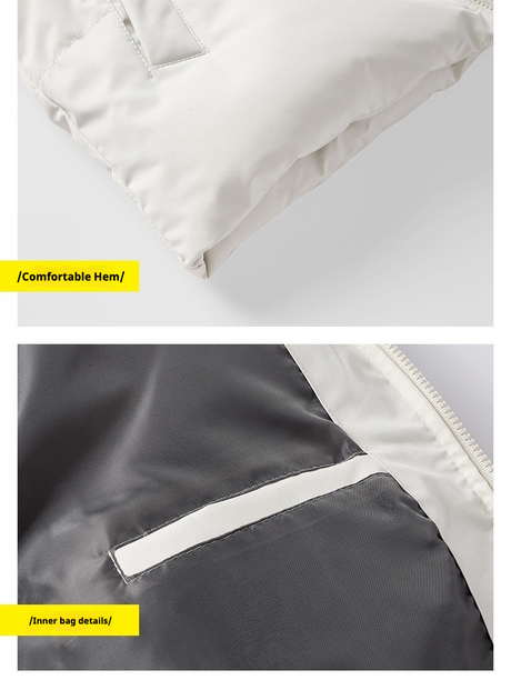 Winter Jacket Cotton-Padded Trendy Thick Couple's down Cotton-Padded Jacket for Men and Women