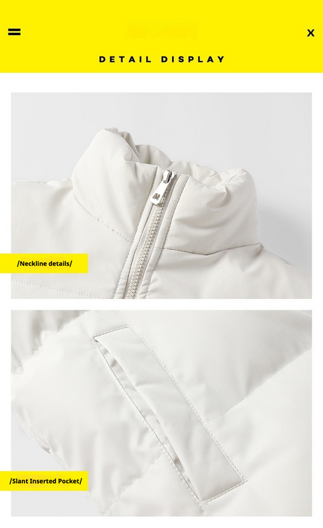 Winter Jacket Cotton-Padded Trendy Thick Couple's down Cotton-Padded Jacket for Men and Women